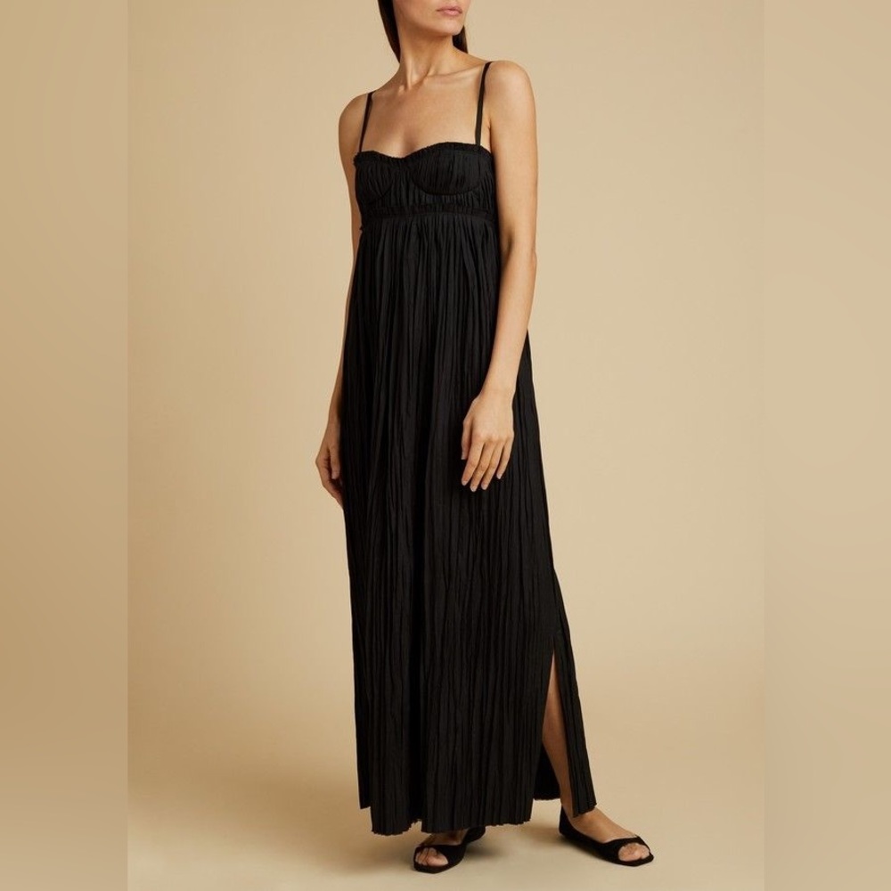 Khaite Black Jordyn Dress brand new!!!